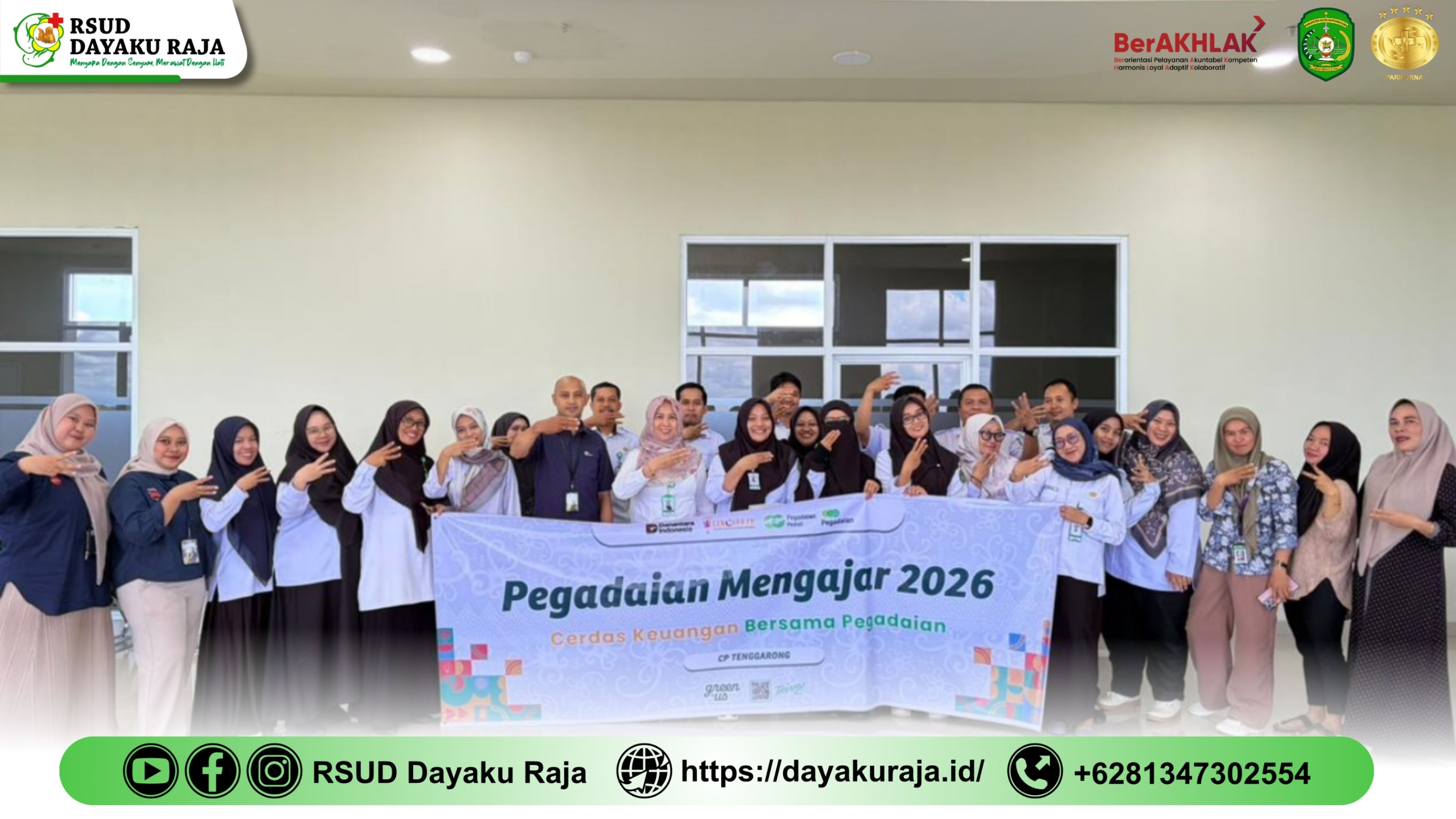Sosialisasi Pengenalan dan Pemahaman Produk PT Pegadaian di RSUD Dayaku Raja