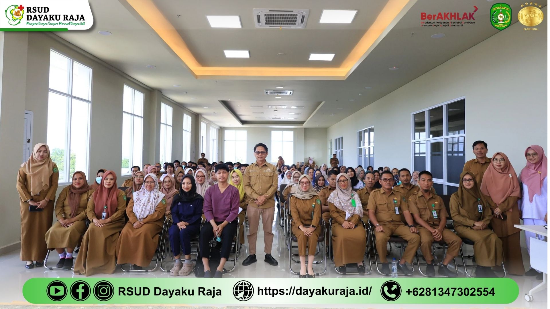 RSUD Dayaku Raja Gelar IHT BHD Bagi Tenaga Kesehatan Lainnya, Tenaga Non Kesehatan dan Pihak Ketiga
